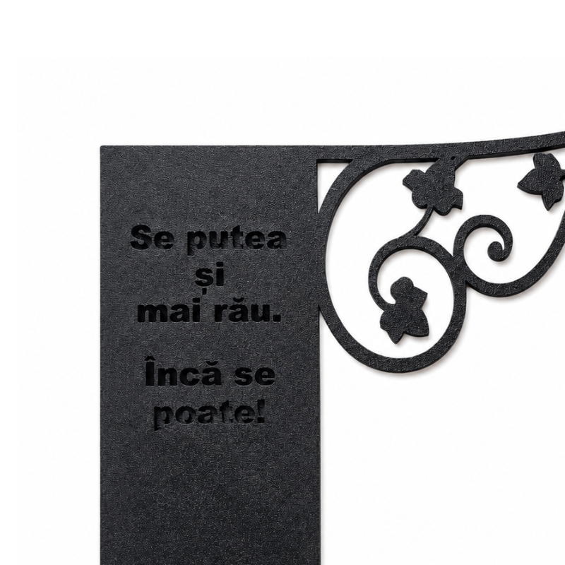 Rău - suport ornamental fără felinar - imagine 2